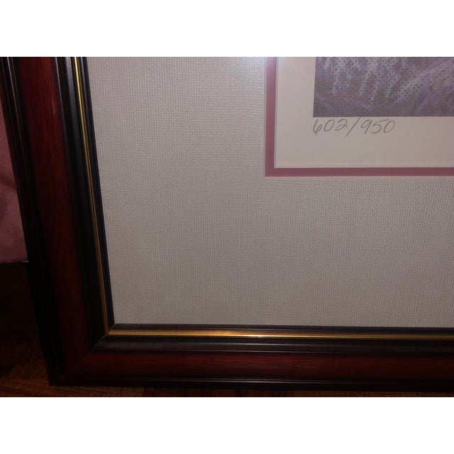 Brown 1989 Brenda Joysmith Signed Print "Memories of Waiting" For Sale - Image 8 of 12