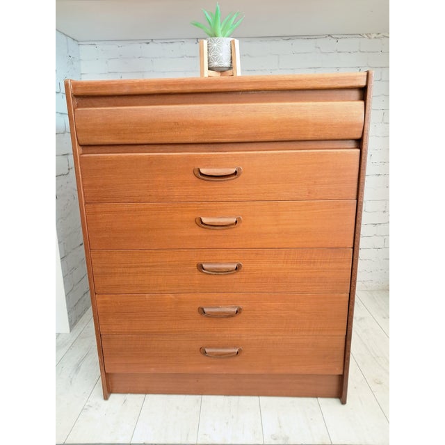 Mid-Century Danish Chest of Drawers in Teak from William Lawrence, 1960s For Sale - Image 13 of 18
