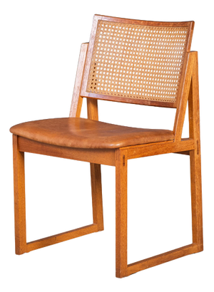 Oak Dining Chairs by Kai Lyngfeldt Larsen, 1960s, Set of 5