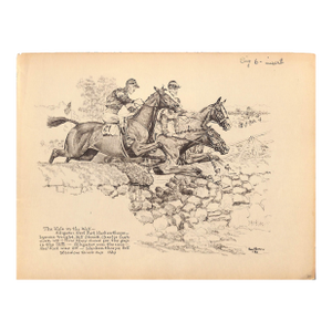 1930s The Hole in the Wall Meadow Brook Cup 1929