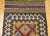 Mid 20th Century Vintage Turkish Tribal Runner, Flat-Woven Wool, Allover Geometric Patterns, 3’ x 10’ For Sale - Image 5 of 11