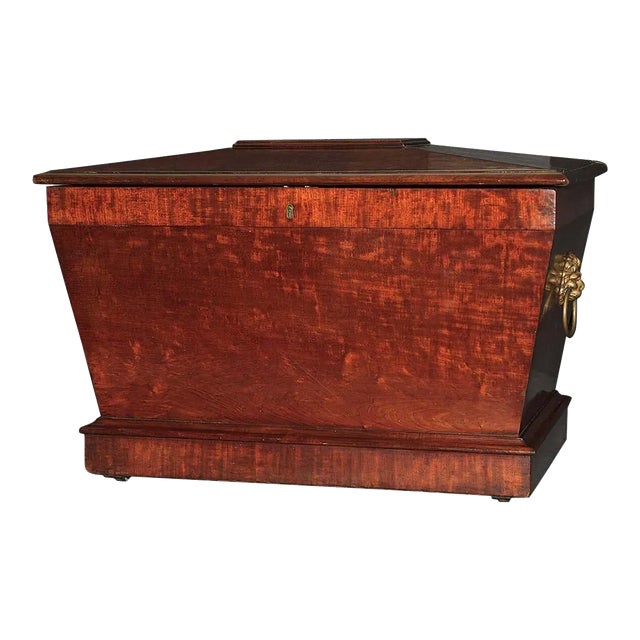 C 1810 Regency Mahogany Cellarette For Sale