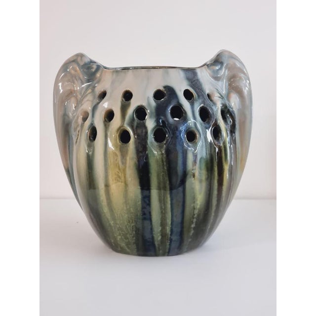 Ceramic Vase by Michael Andersen & Son, 1890s For Sale - Image 11 of 18