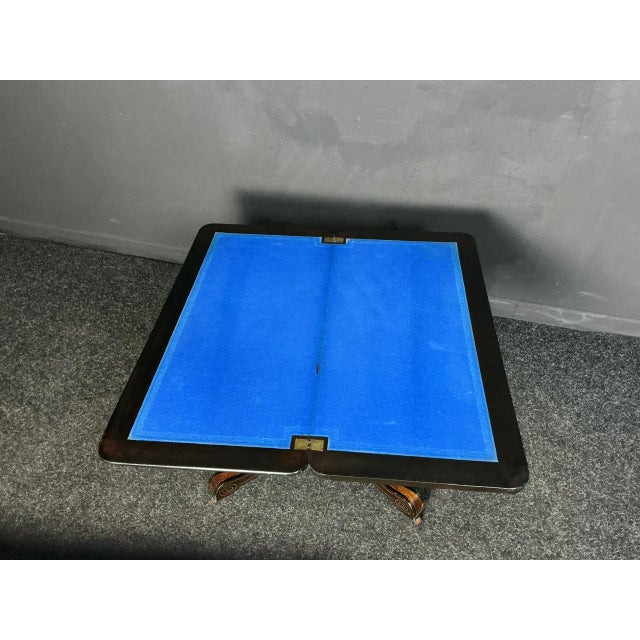 Wood Antique Game Table, 1870s For Sale - Image 7 of 9