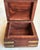 Mid 19th Century Antique Campaign English Rosewood Box For Sale - Image 5 of 6