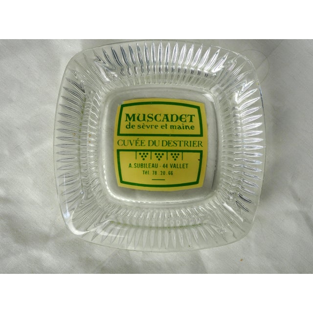 1970s French Muscadet Wine Glass Ashtray For Sale - Image 9 of 9