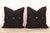 Pair of Ratri Black Dotted Ahir Handloom Pillows For Sale - Image 4 of 5