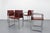 Eve 184 Armchairs in Leather and Steel by Piero Lissoni for Cassina, 2010s, Set of 4 For Sale - Image 12 of 12
