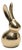 Modern Metal Bunny Decor (Set of 2) For Sale