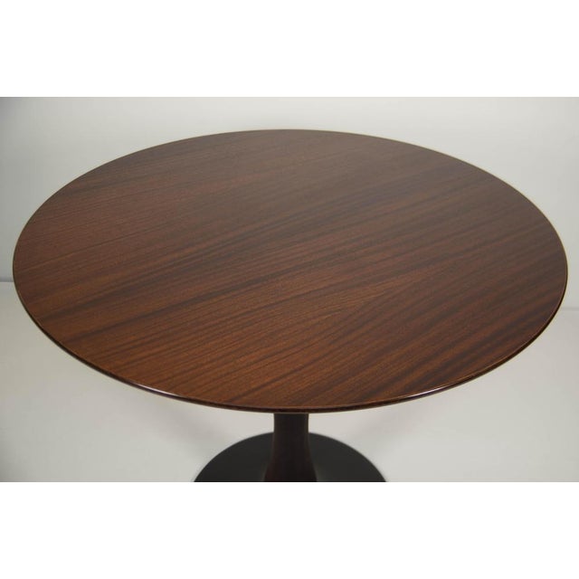 Mid-Century Pedestal Dining Table attributed to Dřevotvar Jablonné, 1960s For Sale - Image 9 of 11