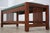2000 - 2009 Stickley Mission Cherry Leather Bench For Sale - Image 5 of 16