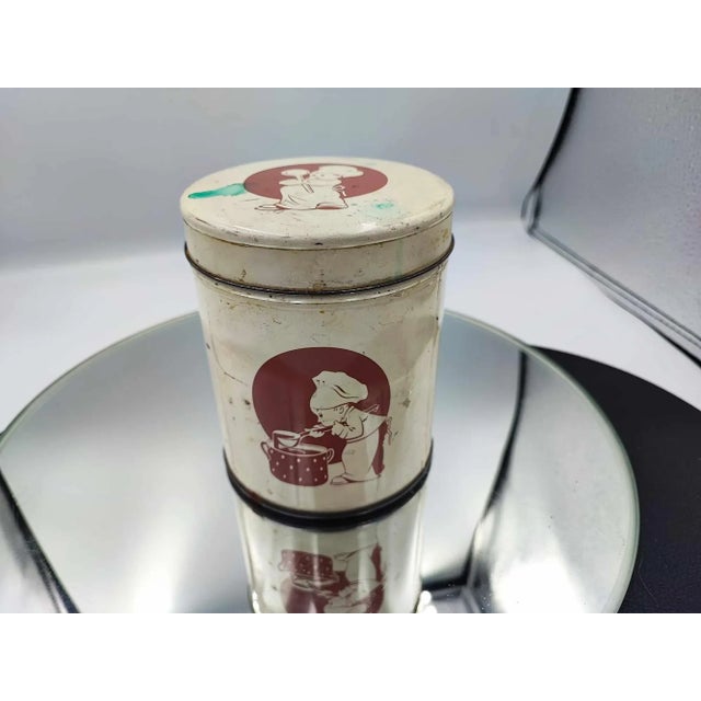 Art Deco Spice Containers, Set of 4 For Sale - Image 6 of 11