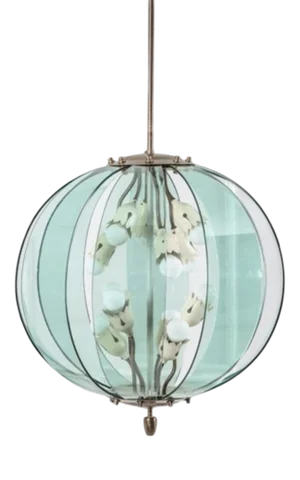 Suspension Lamp attributed to Pietro Chiesa for Fontana Arte, 1950