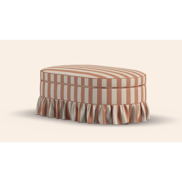 Carlotta Ottoman by Ceraudo For Sale - Image 6 of 10