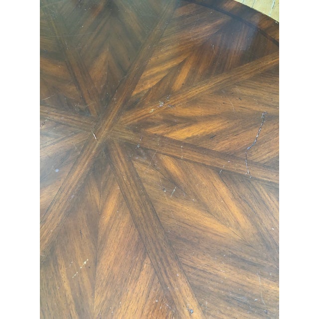 Alfonso Marina Alfonso Marina Ebanista Palafoxiana Round Dining Table For Sale - Image 4 of 5