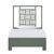 Finn Standard Bed Twin Extra Long - Evergreen For Sale - Image 12 of 12