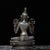 1910s Gilt Silver Green Tara Statue | 18cm Religious Buddhist Figure for Home Altar For Sale - Image 4 of 9