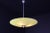 Yellow Mid-Century Glass Hanging Pendant Lamp, 1958 For Sale - Image 8 of 9