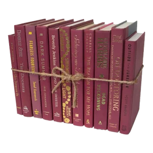 Decorative Books - Rosé Book Bundle - 1 Foot of Pink Books