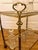 Neoclassical Tea Trolley in Brass with Angel Figurines, 1950s For Sale - Image 6 of 15