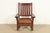 A gorgeous antique Mission or Arts & Crafts period rocking chair By Gustav Stickley (signed with red decal) USA, Circa...