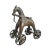 Metal Antique Bronze India Toy Horse For Sale - Image 7 of 7