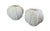 Pair of Vintage Italian White Ceramic Sea Urchin Vases For Sale - Image 4 of 12