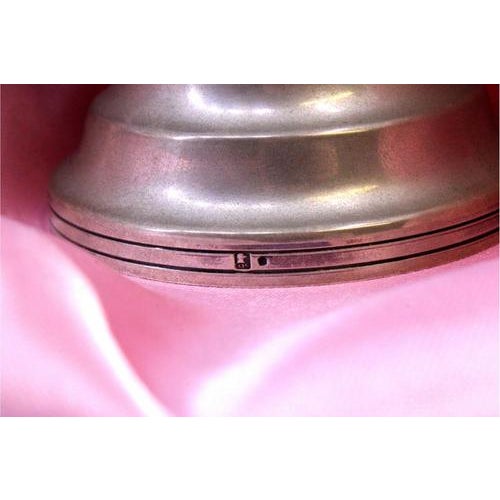 Fountain-Shaped Silver Toothpick Holder with Reliefs, in Very Good conditions. Designed 1920 to 1949 This piece has an...