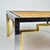 Italian Coffee Tables with Bamboo Top, Chrome and Gilded Brass Frame, 1970s, Set of 2 For Sale - Image 13 of 14