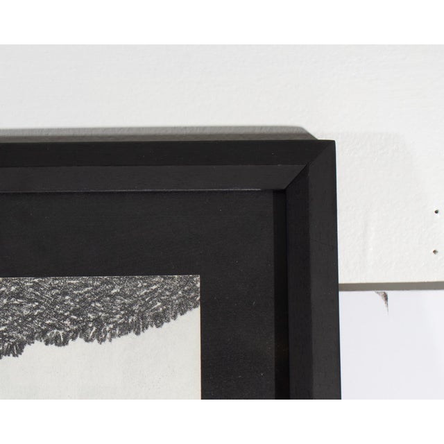 Late 20th Century “Up With Nothing” Graphite Drawing by James Spencer Russell For Sale - Image 5 of 8