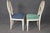 Wood Rare Set of 6 Directoire Dining Chairs With Elaborate Carved Backs For Sale - Image 7 of 17