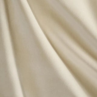 SAMPLE - Schumacher Rocky Performance Velvet Fabric In Pearl For Sale
