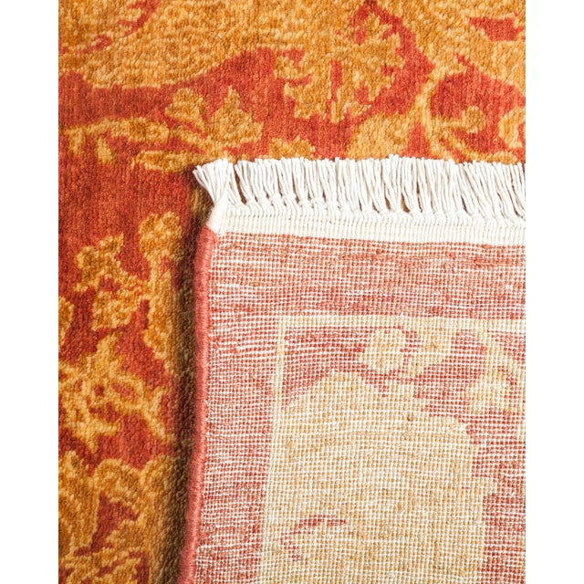 2010s Mogul Collection Hand-Knotted Area Rug - Pink 3' 1" x 5' 0" For Sale - Image 5 of 9