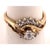 Yellow 14 Karat Yellow Gold Engagement Ring 0.55 Total Diamond Weight For Sale - Image 8 of 10