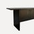 Large Dark-Stained Oak Sideboard with Overhanging Top and 3 Large Doors with Leather Straps, France, 1950s For Sale - Image 12 of 13