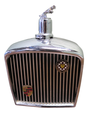 Vintage Jaguar Radiator Decanter, 1960