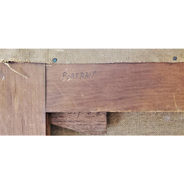 Black Early 19th Century Portrait of a Gentleman in the Style of Jacob Eichholtz For Sale - Image 8 of 13