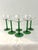French 1980s Luminarc French Emerald Green Stemmed Wine Glasses, Set of 12 For Sale - Image 3 of 4