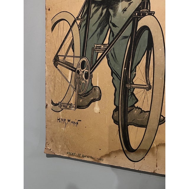 1897 Ad for Gladiator Cycles Bicycles by Henry Morin For Sale - Image 4 of 4