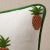 This pillow features Pineapple Embroidery. Pineapple Embroidery in apricot-on-ivory is a small-scale pattern stitched on a...