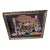 French Tapestry. Vintage French Tapestry Framed Needlepoint With Beading For Sale