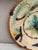 Art Nouveau Majolica Flowers & Butterfly Plate Wasmuel Circa 1890 For Sale - Image 3 of 4
