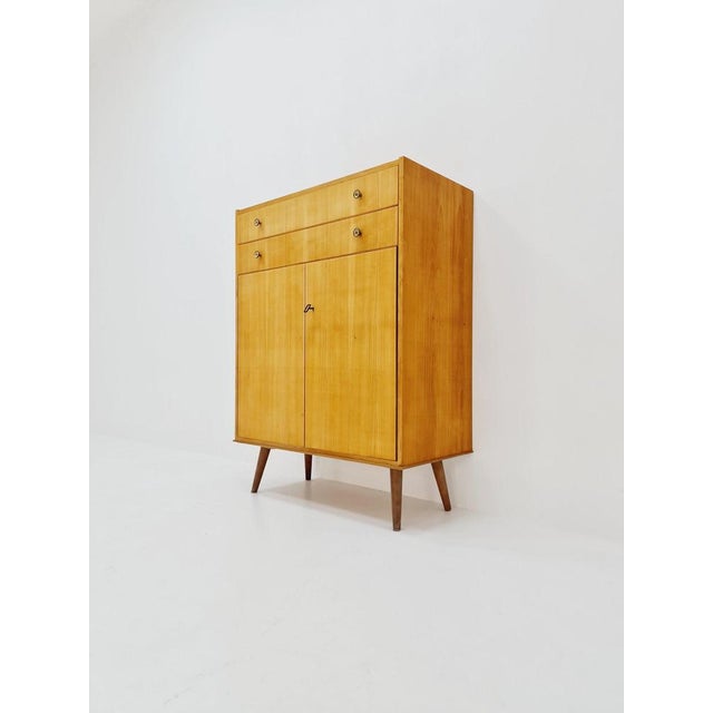 Wood Mid-Century German Cabinet from FLB Möbel, 1960s For Sale - Image 7 of 12