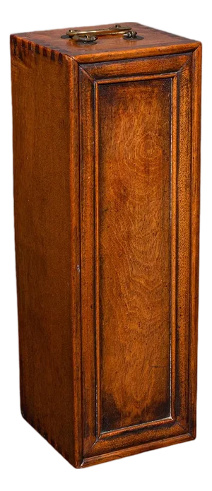 Antique Wine Bottle Presentation Case, English, Champagne Magnum Box, Regency