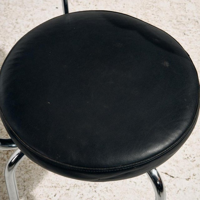 Bauhaus Tubular Swivel Armchair, 1980s For Sale - Image 12 of 14