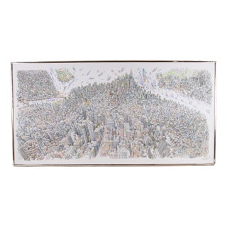 New York City, 2000s, Screen Print, Framed For Sale