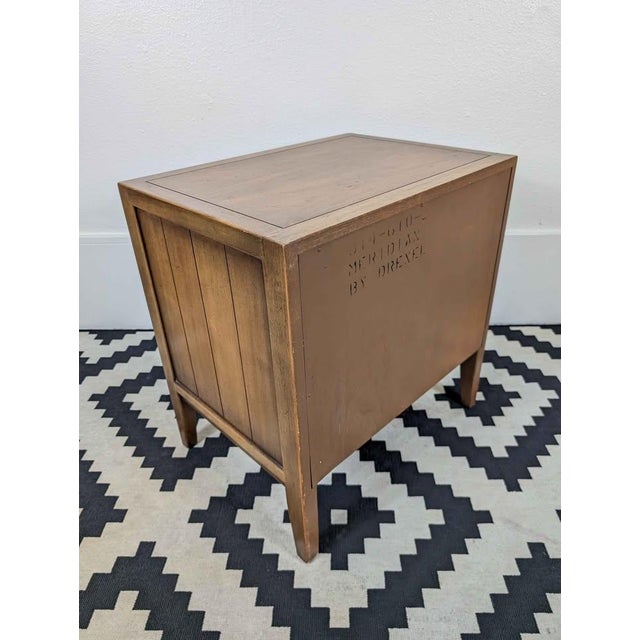 1960s Meridian Collection Single Drawer Nightstand by Drexel For Sale - Image 10 of 10