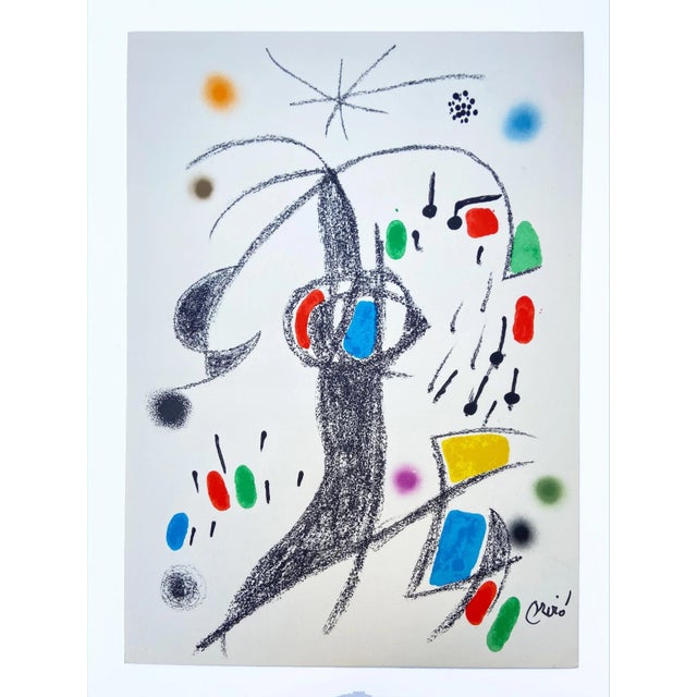 Joan Miró - Maravillas con variaciones n•19 1975 For Sale - Image 6 of 6