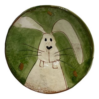 Vintage Sud and Co. Made in France Rabbit Bowl For Sale