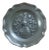Mid-Century European Pewter Heraldic Wall Plate With Ship Crest For Sale